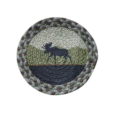 Moose Braided Trivet Set of 6 - Park Designs - The Fox Decor